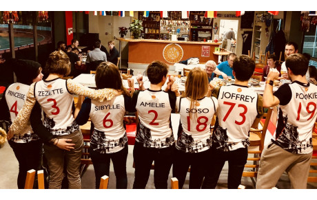 Remise des maillots !