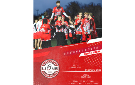 Venez tester le Touch Rugby !